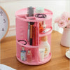 Fashion 360-degree Rotating Makeup Organizer Box Brush Holder Jewelry Organizer Case Jewelry Makeup Cosmetic Storage Box