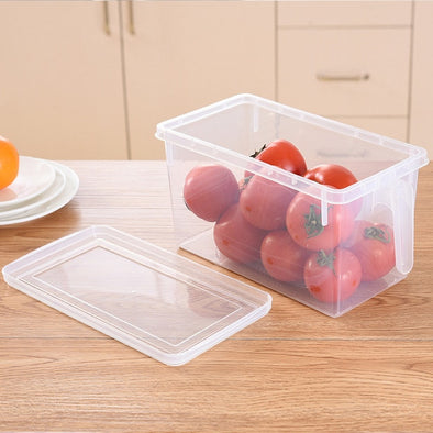 Kitchen Transparent PP Storage Box Grains Beans Storage Contain Sealed Home Organizer Food Container Refrigerator Storage Boxes