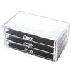 CHOICEFUN Transparent Plastic Home Drawer Desk Desktop Storage Box Organiser Clear Acrylic Makeup Make Up Organizer For Cosmetic