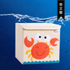 New cartoon Non-woven fabric Folding Embroider Large Storage Box for kid Toys Storage organizer clothes Cosmetics storage bins