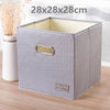 cotton Fabric Cube Storage Box Cartoon Embroidery Laundry Basket for Cupboard Drawer showcas storage holders Toys organizer bins