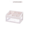 Plastic Makeup Organizer Cosmetic Drawer Makeup Storage Box Container Nail Casket Holder Desktop Sundry Storage Case Bead Tools