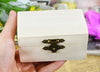 1pcs Fine small wooden box jewelry storage box wooden gift box