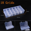 Adjustable 3-36 Grids Compartment Plastic Storage Box Jewelry Earring Bead Screw Holder Case Display Organizer Container