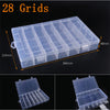 Adjustable 3-36 Grids Compartment Plastic Storage Box Jewelry Earring Bead Screw Holder Case Display Organizer Container