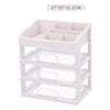 Plastic Makeup Organizer Cosmetic Drawer Makeup Storage Box Container Nail Casket Holder Desktop Sundry Storage Case Bead Tools