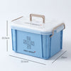 First Aid Kit Organizer Medical Box Plastic Storage Container Large Multi-layer Medicine Box Nordic Home Organizing Boxes