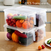 4PCS 5L Organizer Food Container Refrigerator Storage Boxes Transparent PP Storage Box Grains Beans Storage Contain Sealed